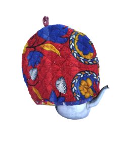 Alternative view of Teapot Cover Kantha Floral