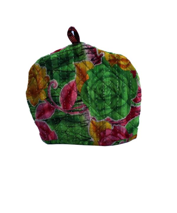 Teapot Cover Indian Cotton Sari