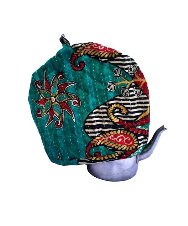 Alternative view of Kettle Cover Indian Sari