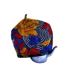 Alternative view of Teapot Cover Recycled Sari