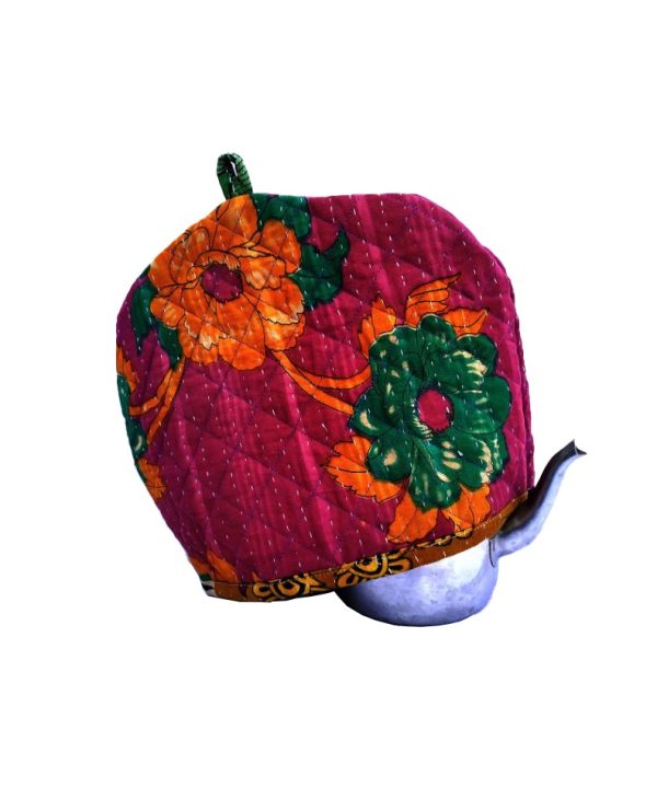 Alternative view of Recycled Sari Bohemian Teapot Cover