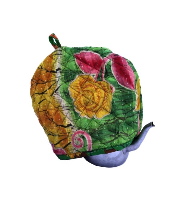 Alternative view of Artisan Floral Kettle Cover