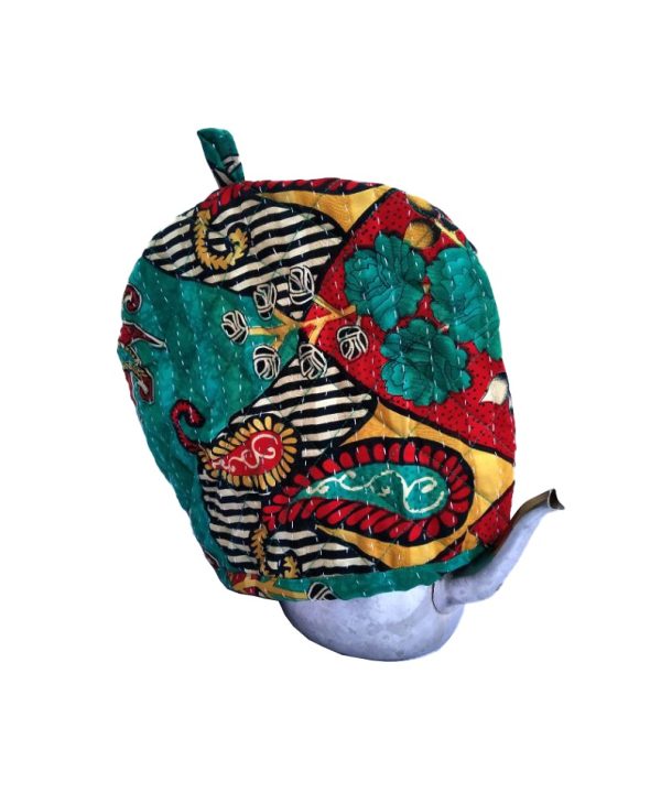 Alternative view of Paisley Kantha Teapot Cozy