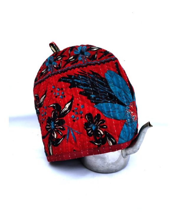 Alternative view of Vintage Kantha Teapot Cozy