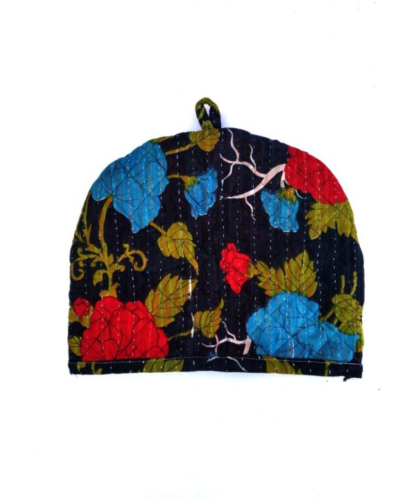 Recycled Kantha Kettle Cover