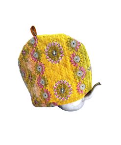 Alternative view of Artisan Kantha Teapot Cover
