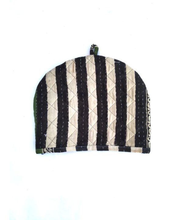 Zebra Pattern Kantha Tea Cozy