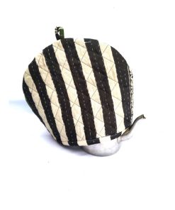 Alternative view of Zebra Pattern Kantha Tea Cozy