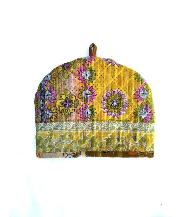 Jasmine Floral Kantha Tea Cozy