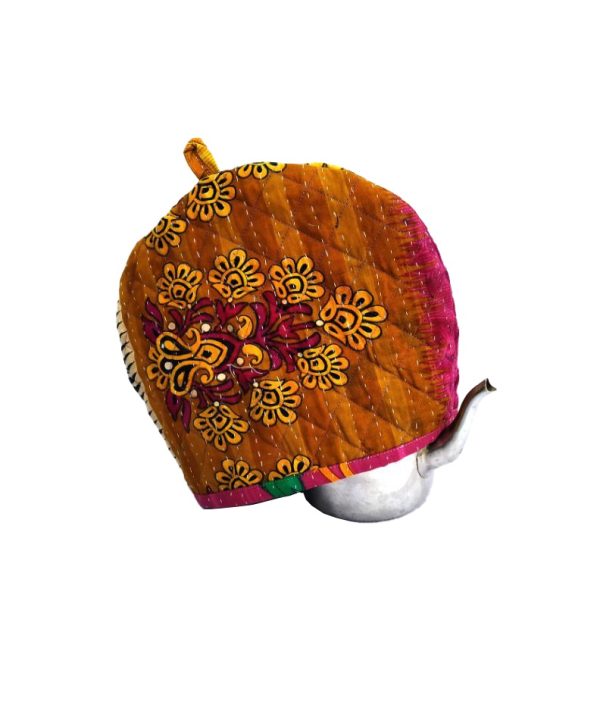 Alternative view of Kantha Tea Cozy Mira