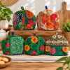 2 Pcs Vintage Kantha Tea Cozy Covers – Handmade Quilted Cotton Teapot Covers, Assorted Boho Kitchen Decor - Image 2