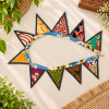Kantha Window Valance - Set of 2