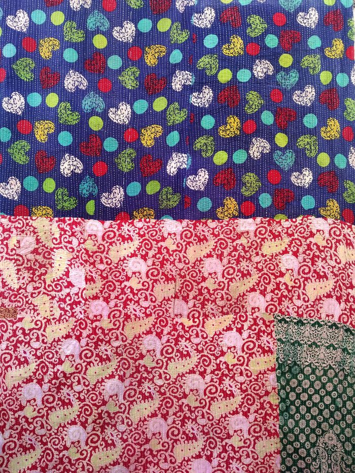 Vintage Kantha Quilts, Throw Blankets, Bedspreads & Wholesale Quilts