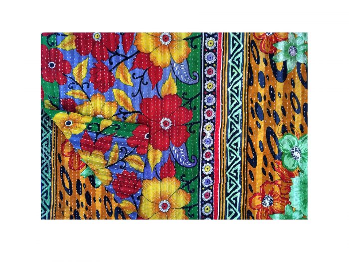 Vintage Kantha Quilts, Throw Blankets, Bedspreads & Wholesale Quilts