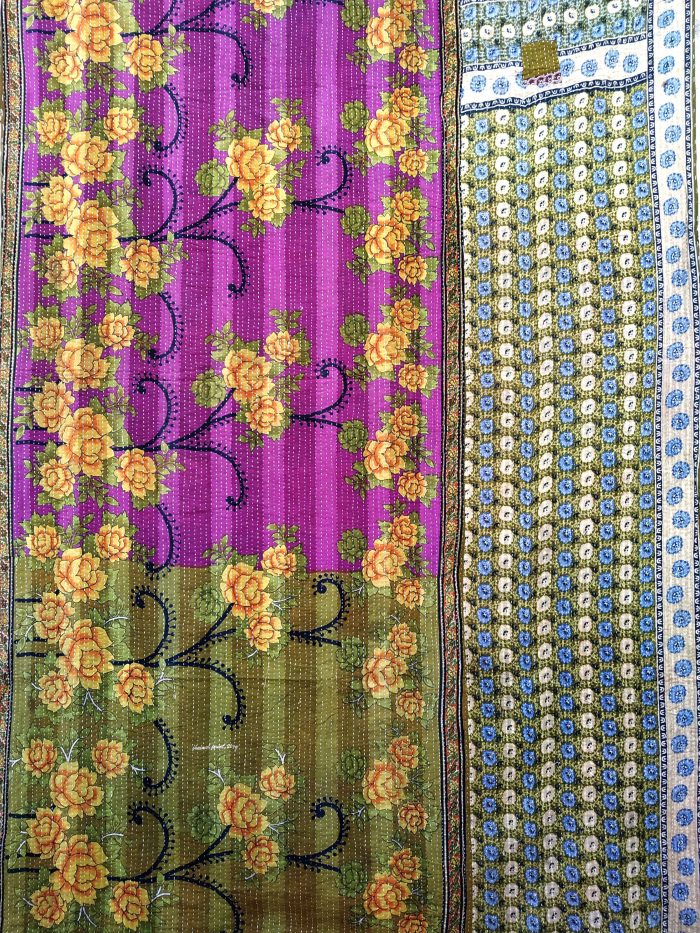 Vintage Kantha Quilts, Throw Blankets, Bedspreads & Wholesale Quilts