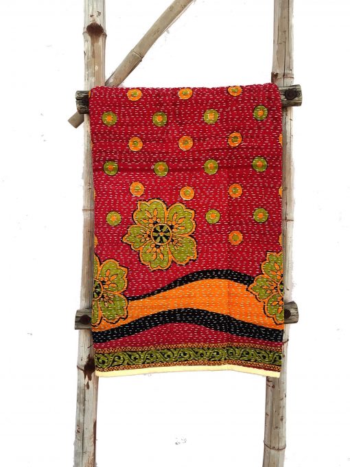 Polka Embroidered Baby Blanket