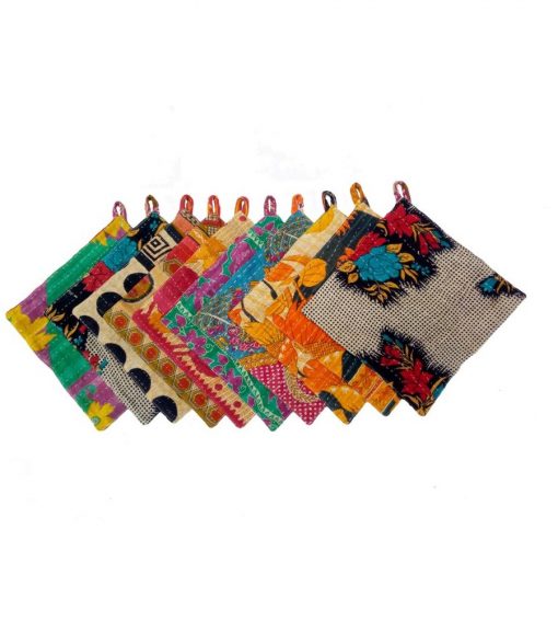 Kantha Pot Holder