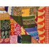 Paisley Queen Patchwork Kantha Quilt