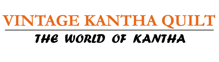 Vintage Kantha Quilt logo