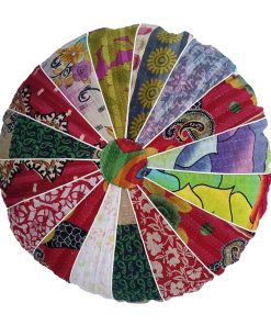 Alternative view of Kantha Patchwork Floor Pillow Cover