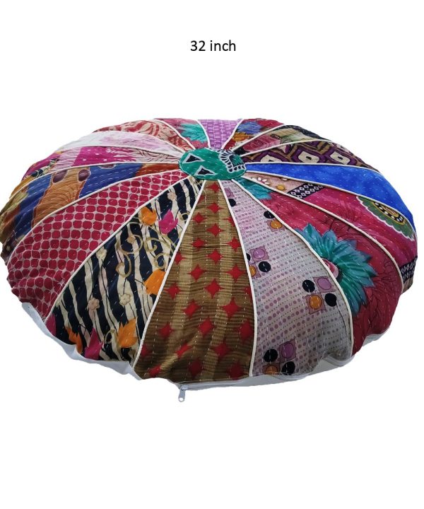 Kantha Quilt Patchwork Cushion Cover