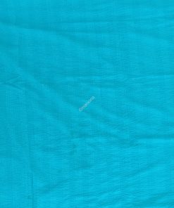 Alternative view of Turqoise Spiral Polka Dot Patchwork Kantha Throw