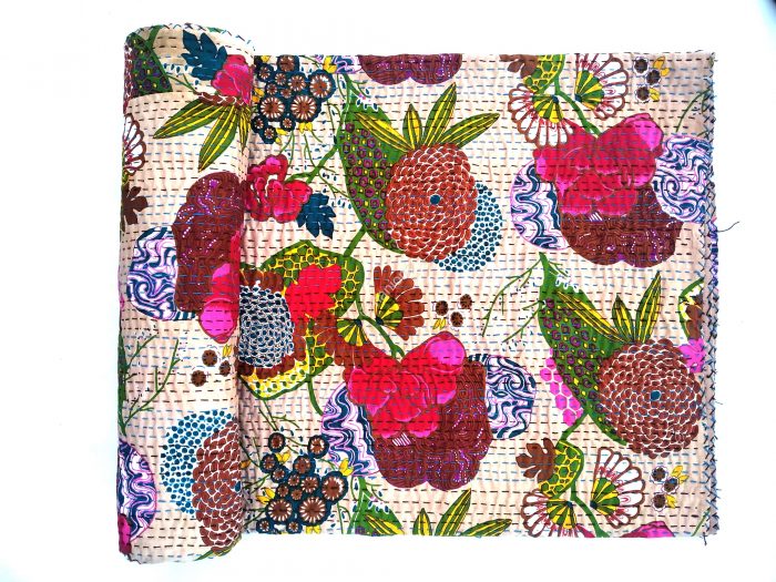 Vintage Kantha Quilts, Throw Blankets, Bedspreads & Wholesale Quilts