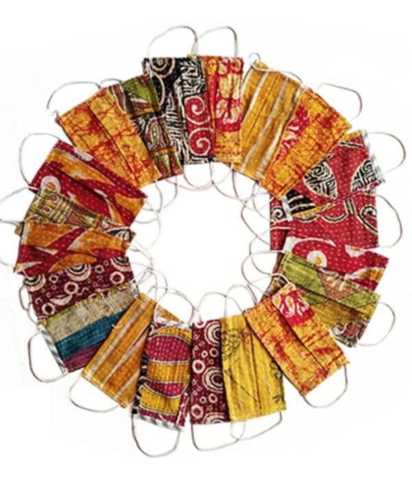 Kantha Cotton Mask
