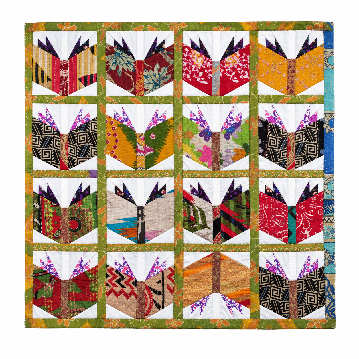 Kantha Quilt Baby Book Quilt