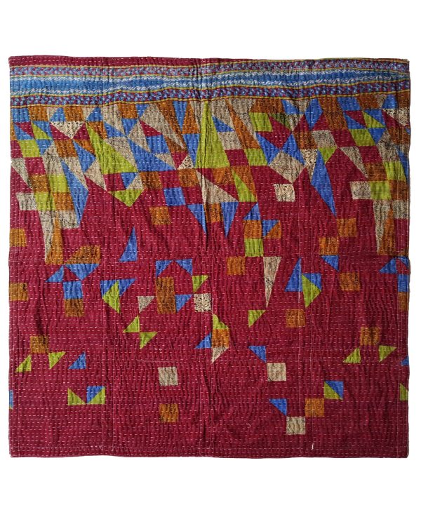 Alternative view of Books Pattern Boho Baby Blanket
