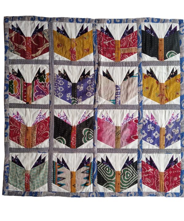 Reversible Unique Pattern Kantha Throw