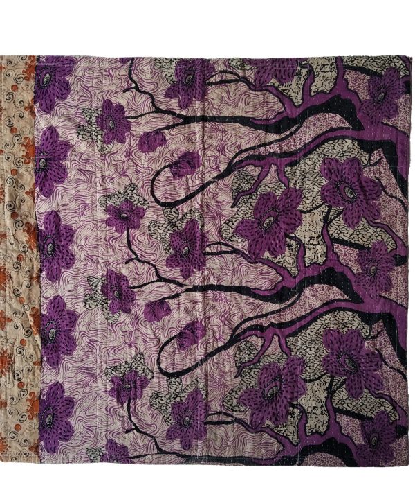 Alternative view of Books Inspired Kantha Baby Throw