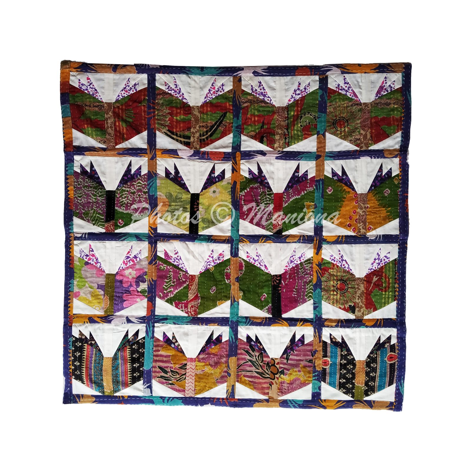 Baby Vintage Kantha Quilt Baby Quilt SALE