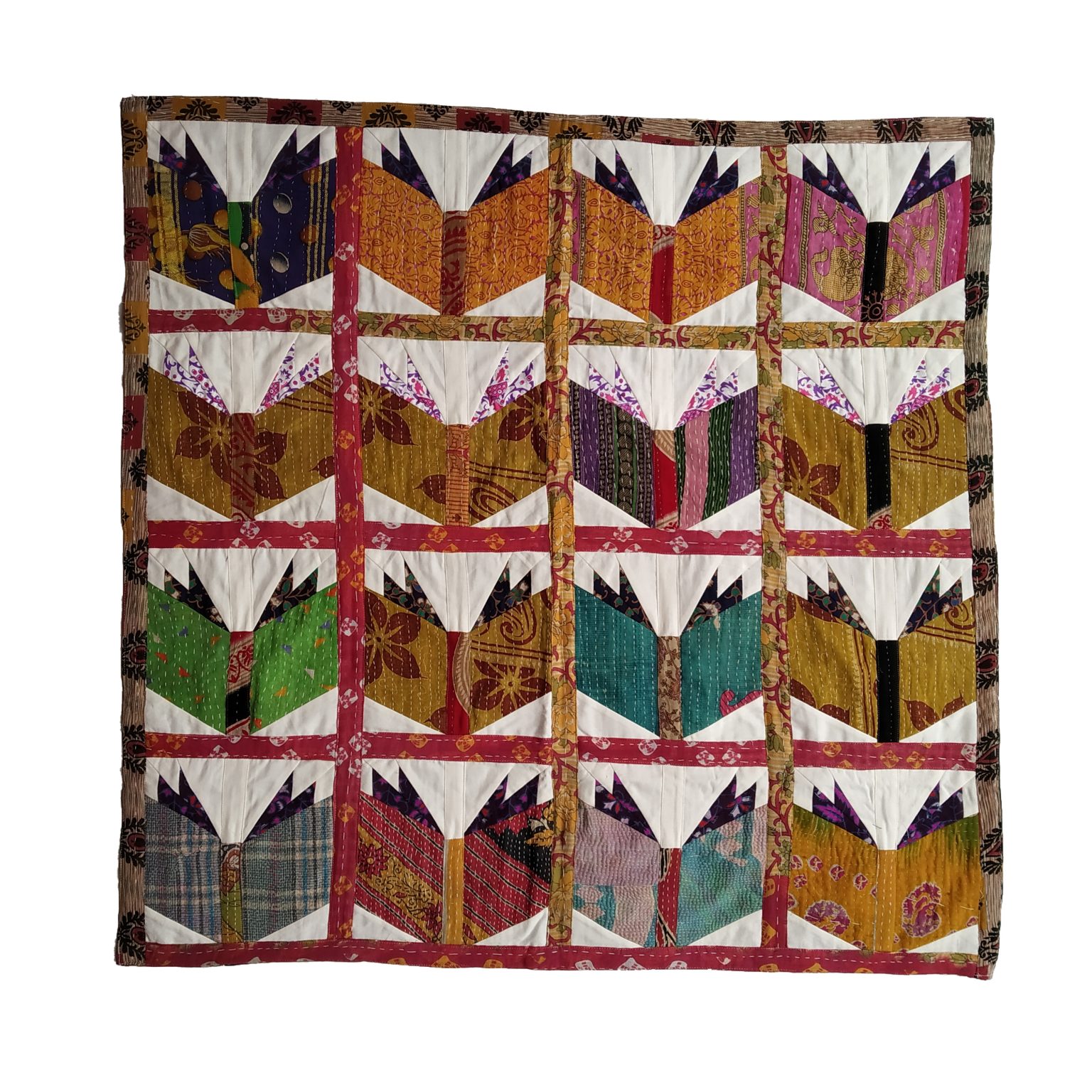 Handmade Baby Kantha Quilt Baby Blanket Baby Kantha on Sale