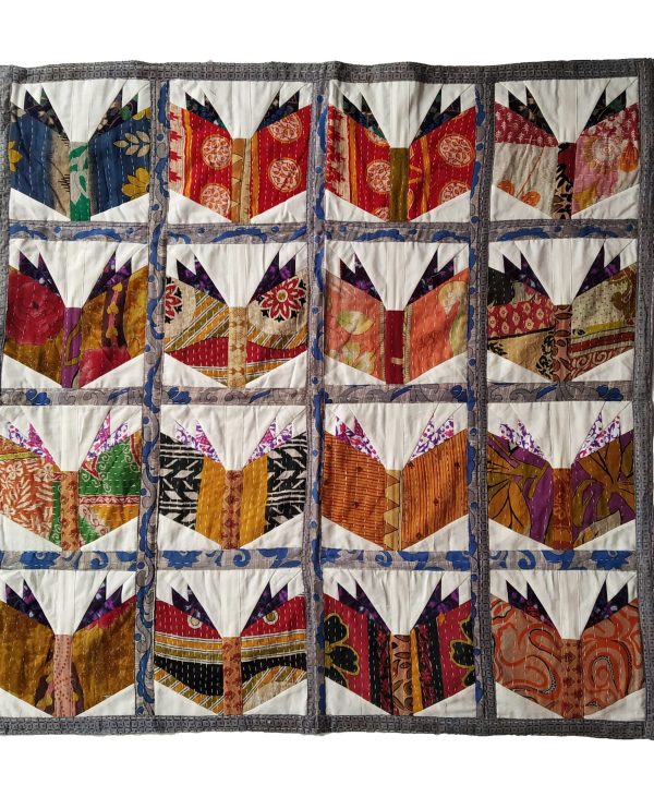 Baby Kantha Throw Book Pattern