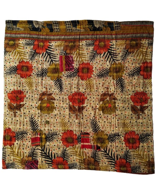 Alternative view of Baby Kantha Throw Book Pattern