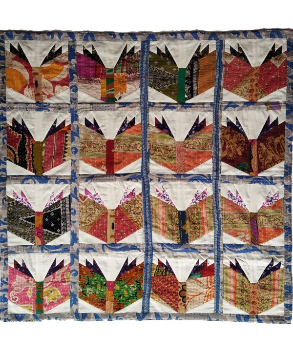 Exclusive Pattern Kantha Baby Throw