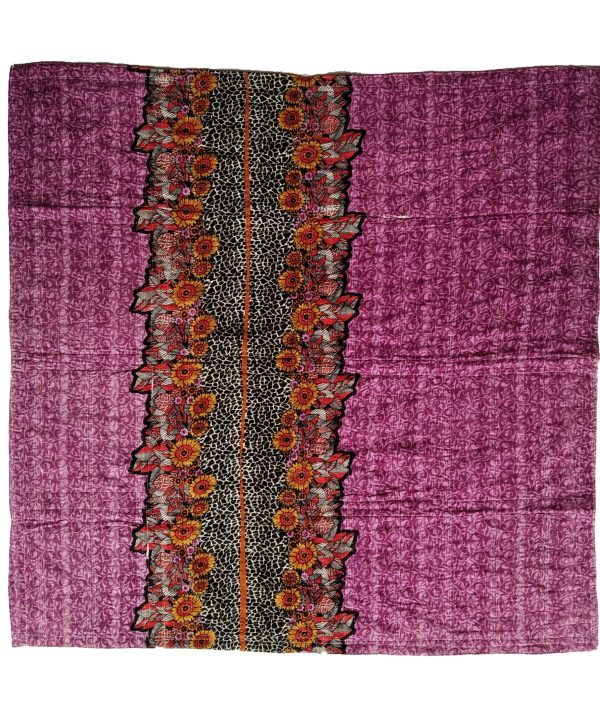 Alternative view of Exclusive Pattern Kantha Baby Throw