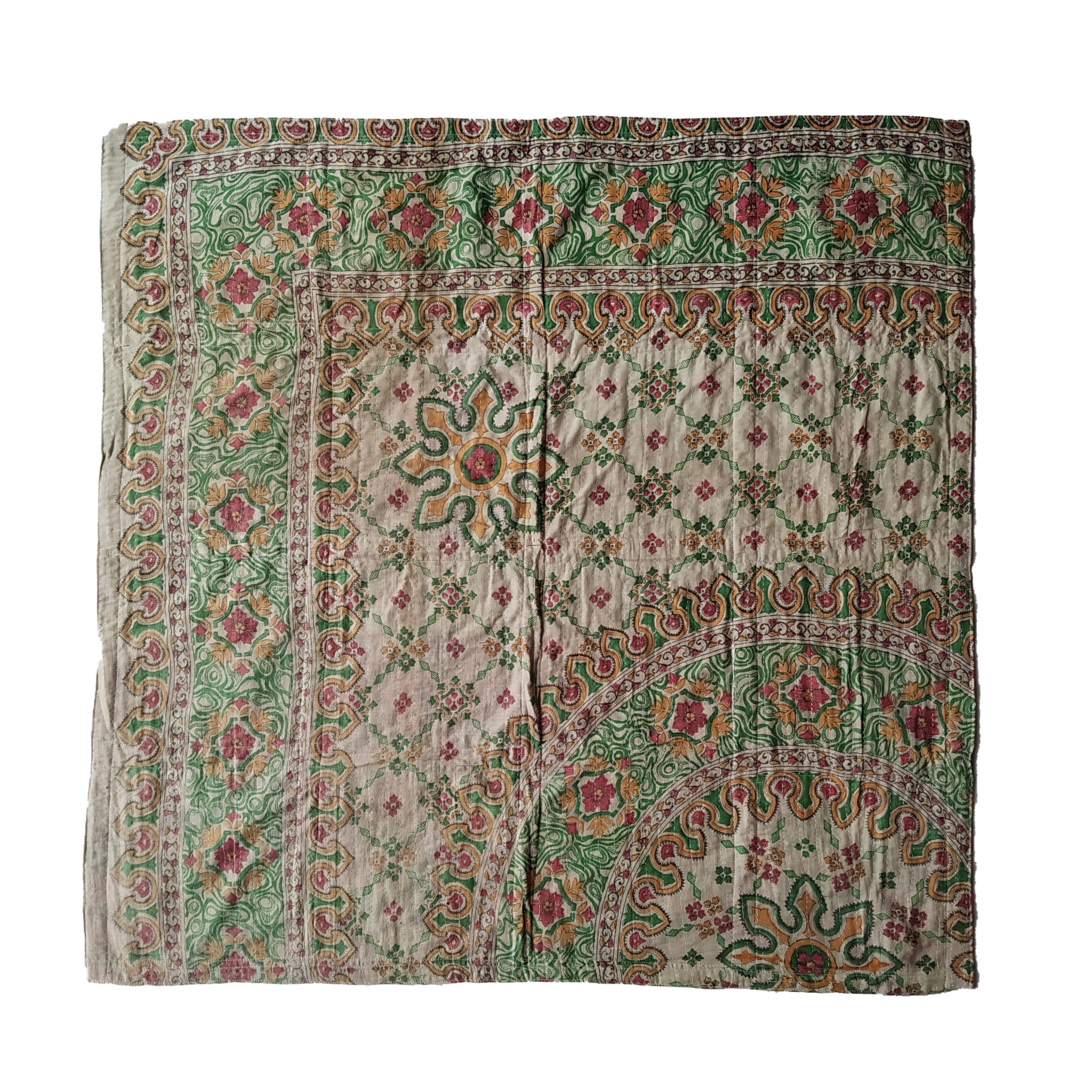Exclusive Design Kantha Baby Blanket Vintage Kantha Quilts, Throw