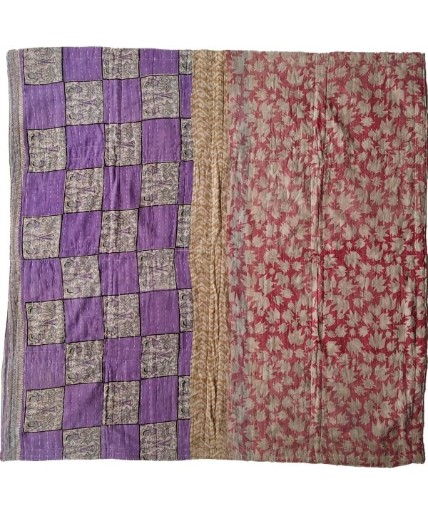 Alternative view of Exclusive Pattern Kantha Baby Quilt