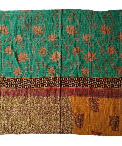 Alternative view of Book Shelves Kantha Baby Blanket
