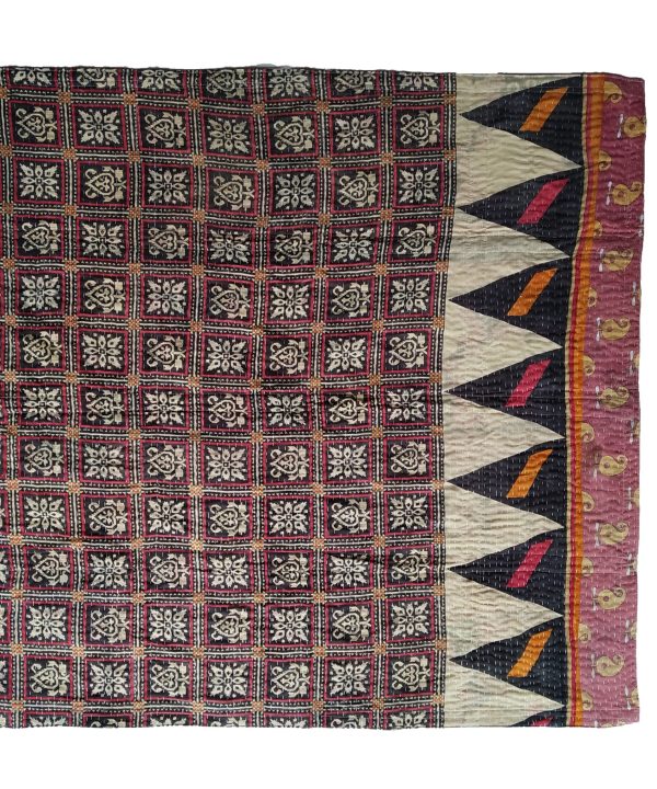 Alternative view of Vintage Kantha Quilt Baby Book Quilt