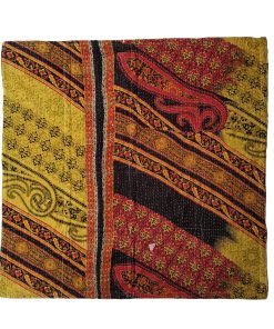 Alternative view of Vintage Kantha Quilt Baby Book Blanket