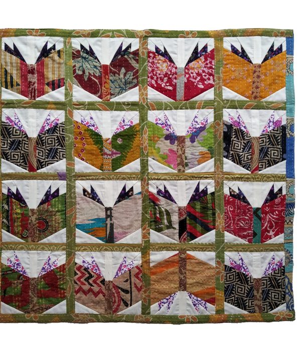 Kantha Quilt Baby Book Quilt