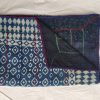 Handmade Vintage Kantha Indigo Throw