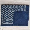 Vintage Kantha Reversible Indigo Quilt