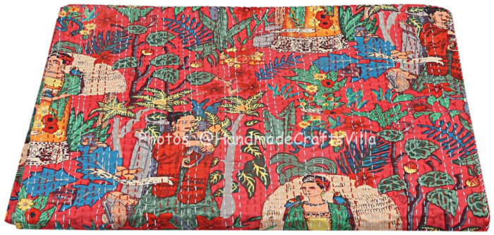 Vintage Kantha Quilts, Throw Blankets, Bedspreads & Wholesale Quilts