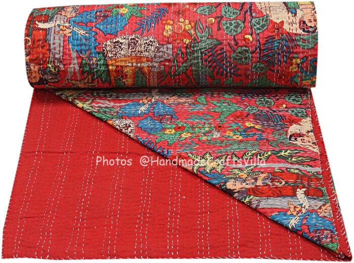 Vintage Kantha Quilts, Throw Blankets, Bedspreads & Wholesale Quilts