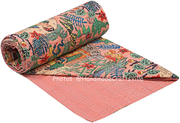 Vintage Kantha Quilts, Throw Blankets, Bedspreads & Wholesale Quilts