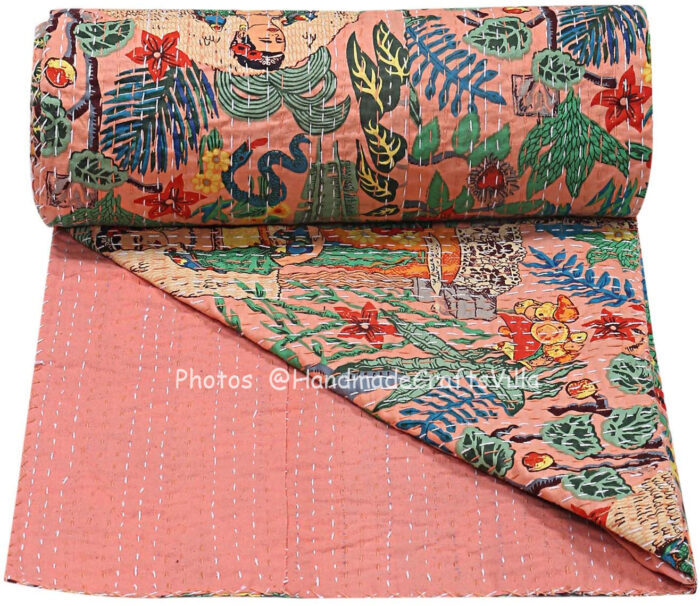 Vintage Kantha Quilts, Throw Blankets, Bedspreads & Wholesale Quilts